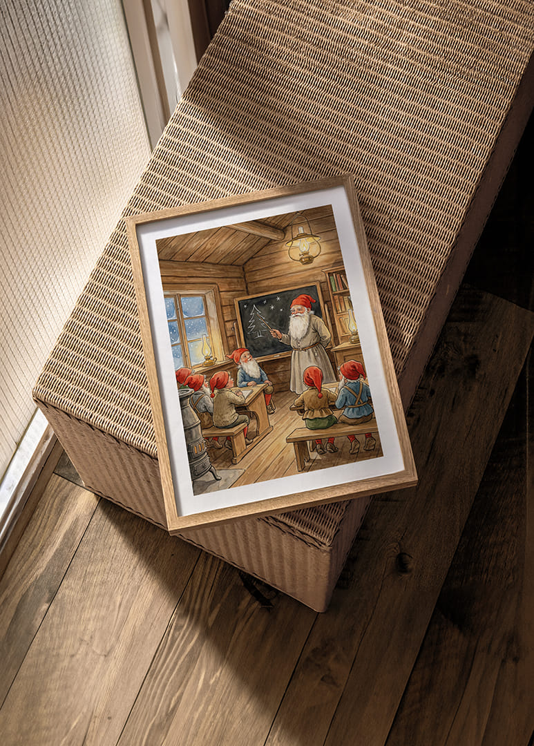 Dans les classes d'hiver, des elfes préparent des secrets de Noël-12