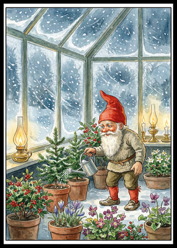 Plakat Gnomes Secret Garden