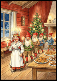 Lucia juhib päkapikke valgusküllasel jõuluajal-6