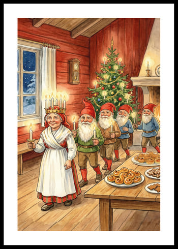 Poster Elves And Candlelight