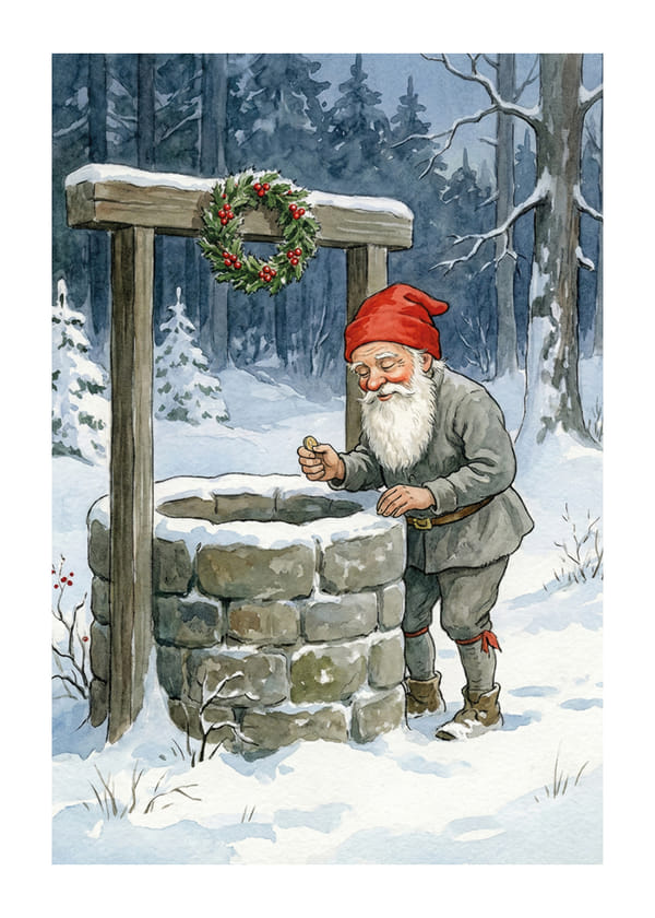 Affiche Yule Wishing Well