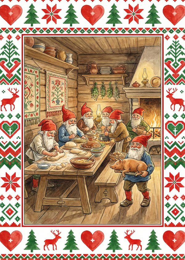 Affiche Nordic Fairytale Feast