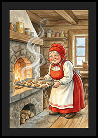 A warm and homely atmosphere with gingerbread baking-4