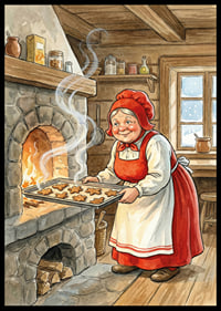 A warm and homely atmosphere with gingerbread baking-6