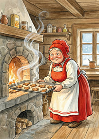 A warm and homely atmosphere with gingerbread baking-7