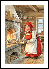 A warm and homely atmosphere with gingerbread baking-0