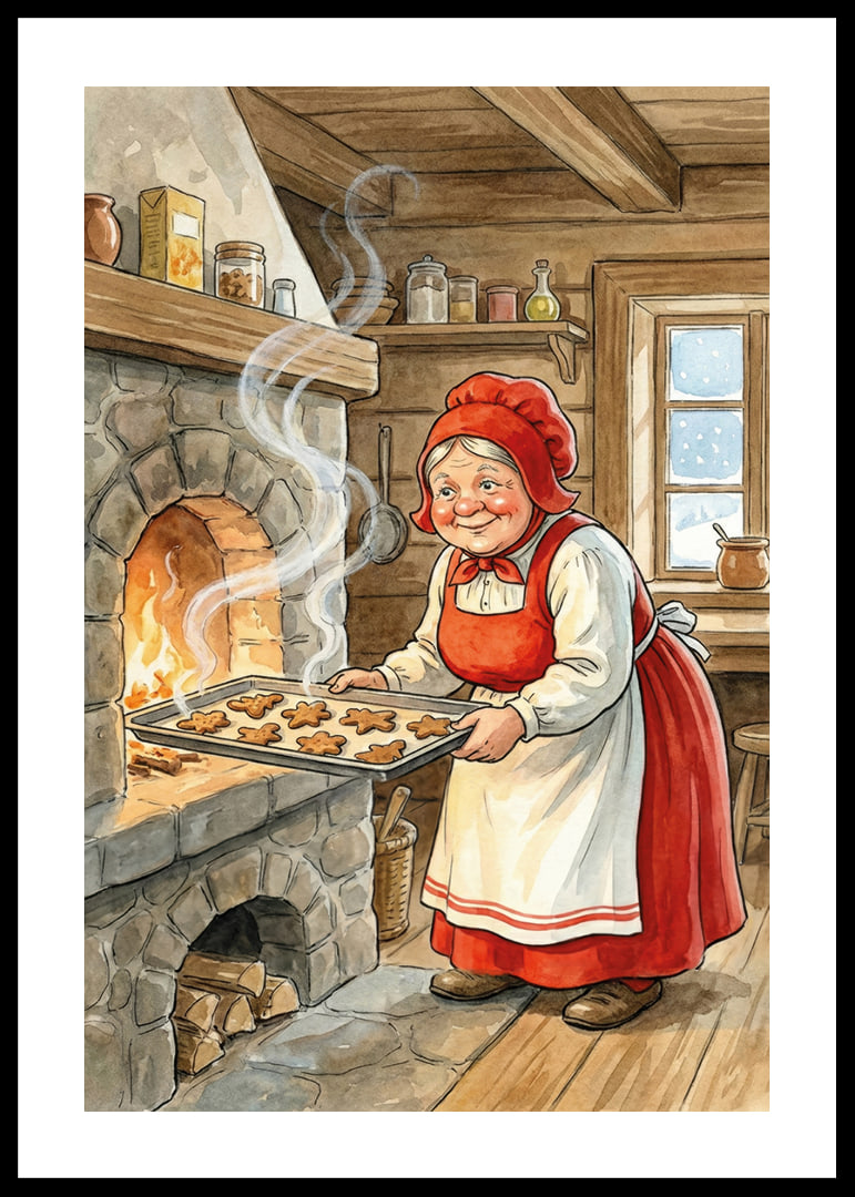 A warm and homely atmosphere with gingerbread baking-12