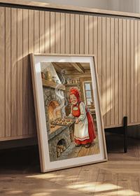 A warm and homely atmosphere with gingerbread baking-8