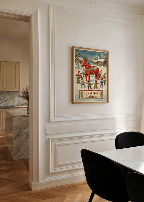 Poster Scandinavian Holiday Spirit crossfade