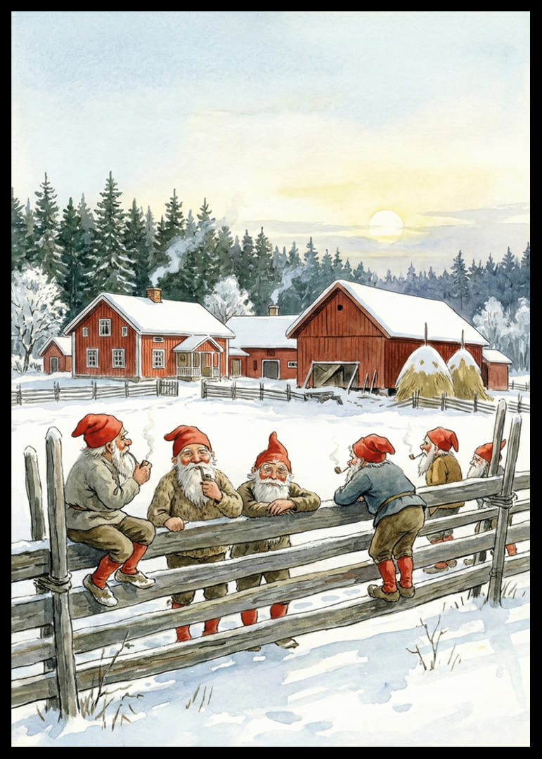 Vonken van Noorse charme in gouden winterlicht-12