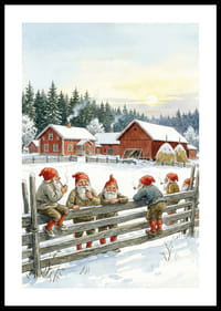 Vonken van Noorse charme in gouden winterlicht-0