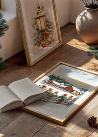 Vonken van Noorse charme in gouden winterlicht-4