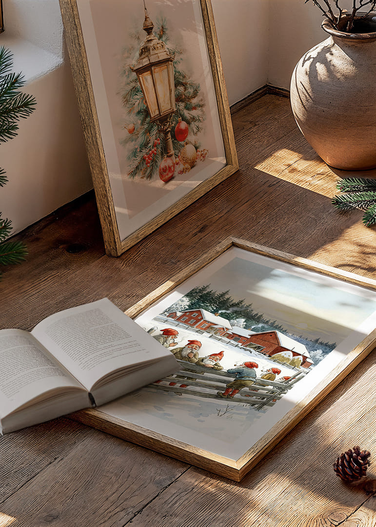 Vonken van Noorse charme in gouden winterlicht-12