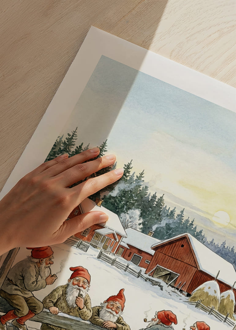 Vonken van Noorse charme in gouden winterlicht-12