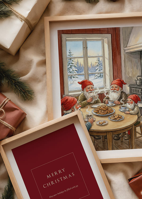 Poster Cozy Gnome Gathering crossfade