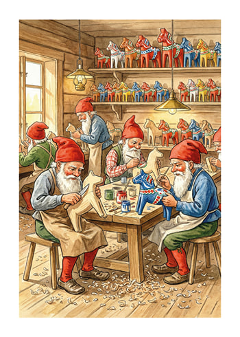 Poster Enchanting Woodcarvers
