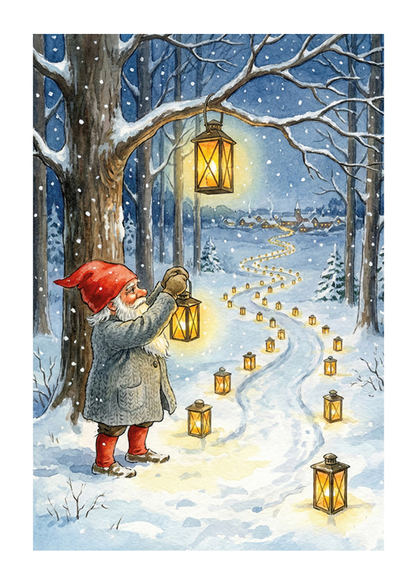 Juliste Winters Guiding Lights