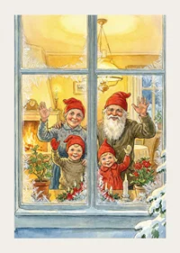 Glädje strålar från julfirandet i vintermörkret-3