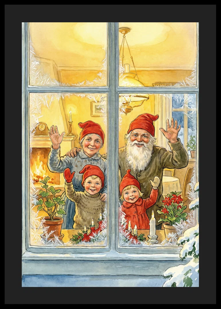Glädje strålar från julfirandet i vintermörkret-12