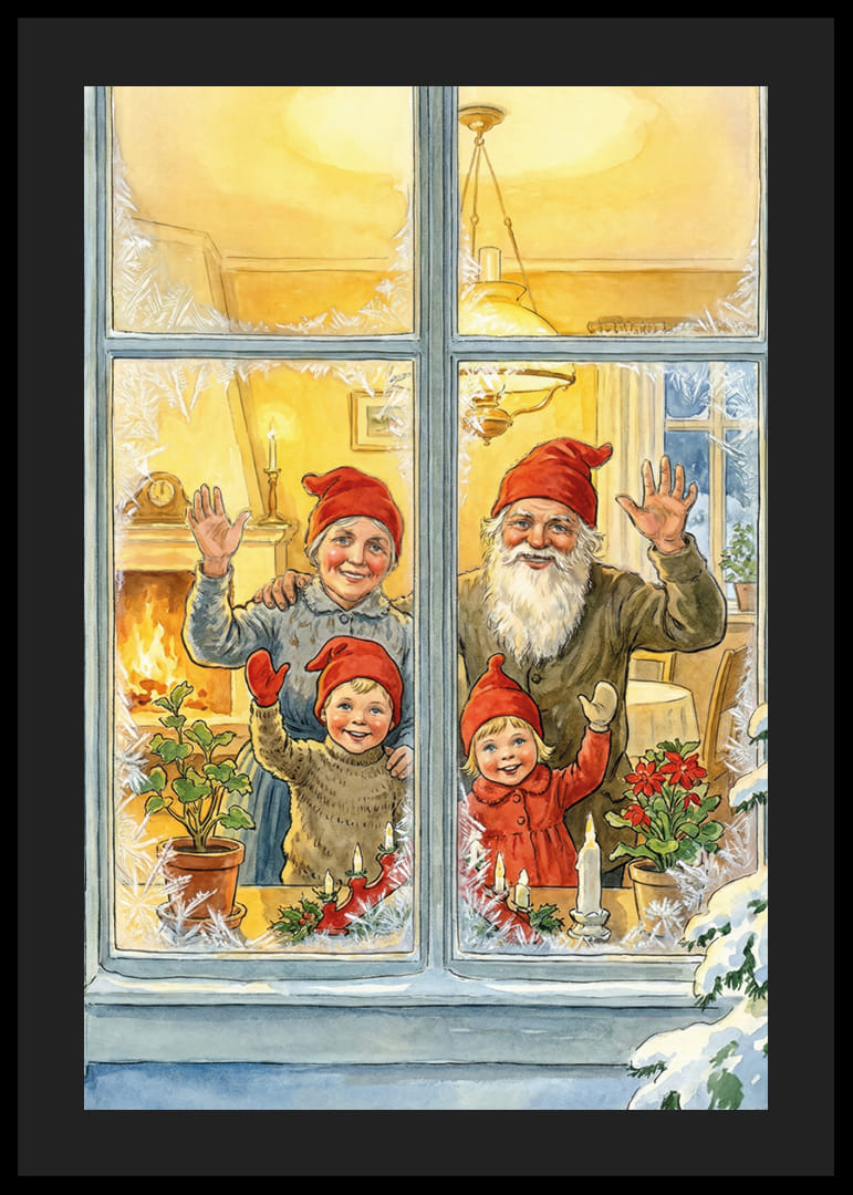 La joie rayonne des célébrations de Noël dans l'obscurité hivernale-12