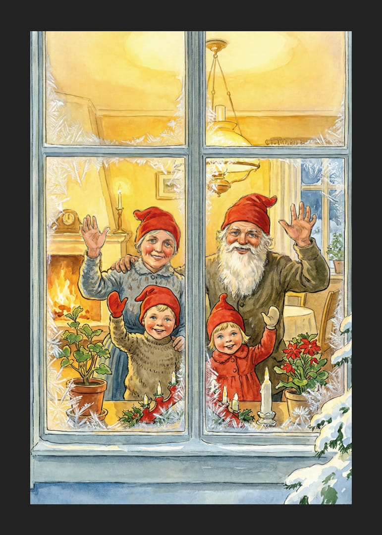 La joie rayonne des célébrations de Noël dans l'obscurité hivernale-12