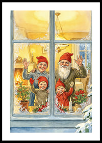 La joie rayonne des célébrations de Noël dans l'obscurité hivernale-0
