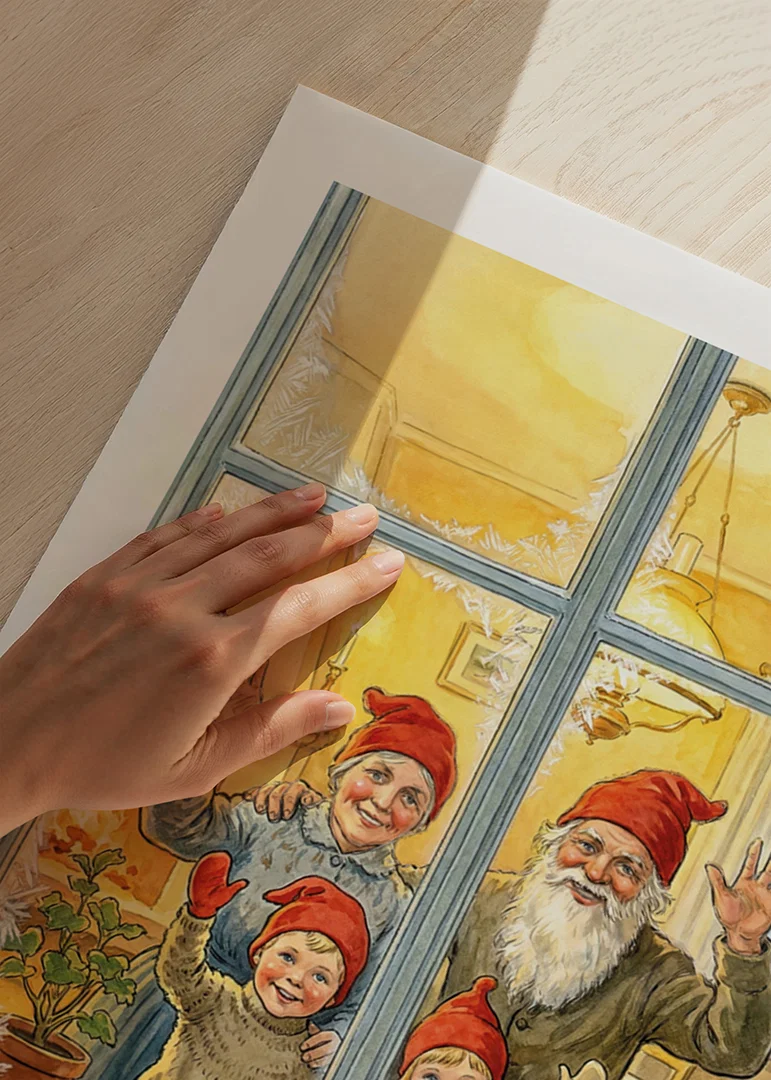 Glädje strålar från julfirandet i vintermörkret-12