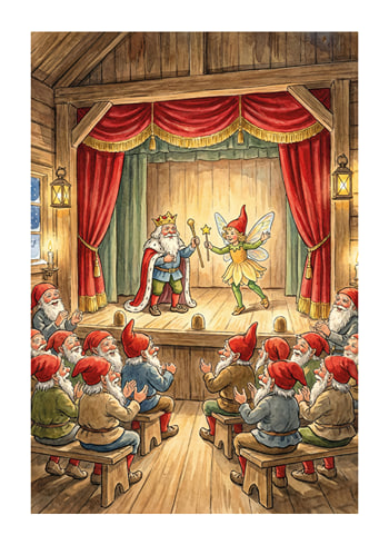 Poster Gnome Gala Night