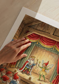 Magisk teaterföreställning för tomtar i vinteridyll-5