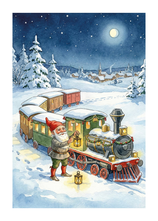 Poster Mystical Train Ride