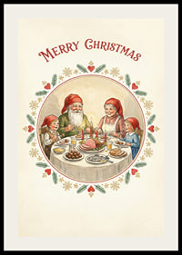 A cozy Christmas dinner surrounded by family and laughter-2