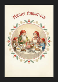 Un dîner de Noël chaleureux entouré de famille et de rires-5