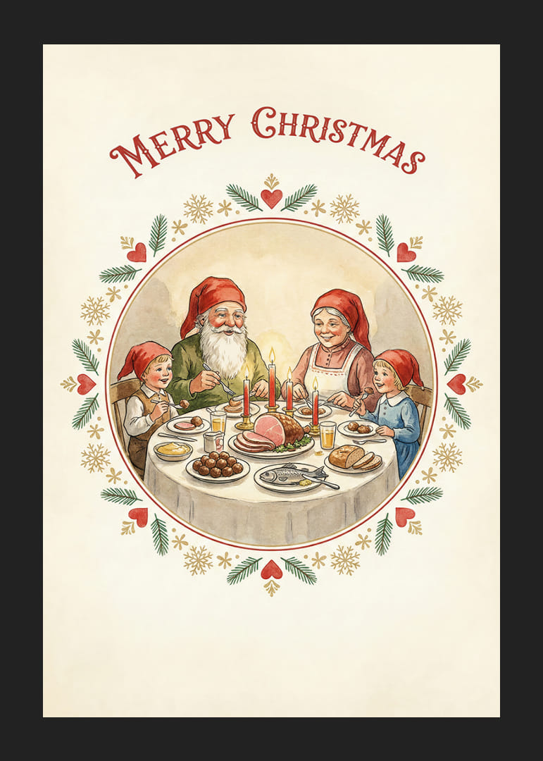 Un dîner de Noël chaleureux entouré de famille et de rires-12