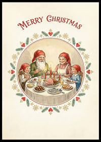 A cozy Christmas dinner surrounded by family and laughter-6