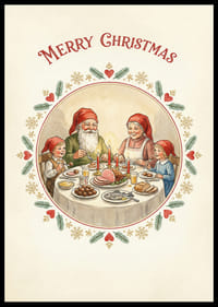 En mysig julmiddag omgiven av familj och skratt-2