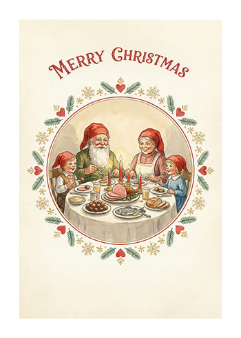 Poster Joyful Table