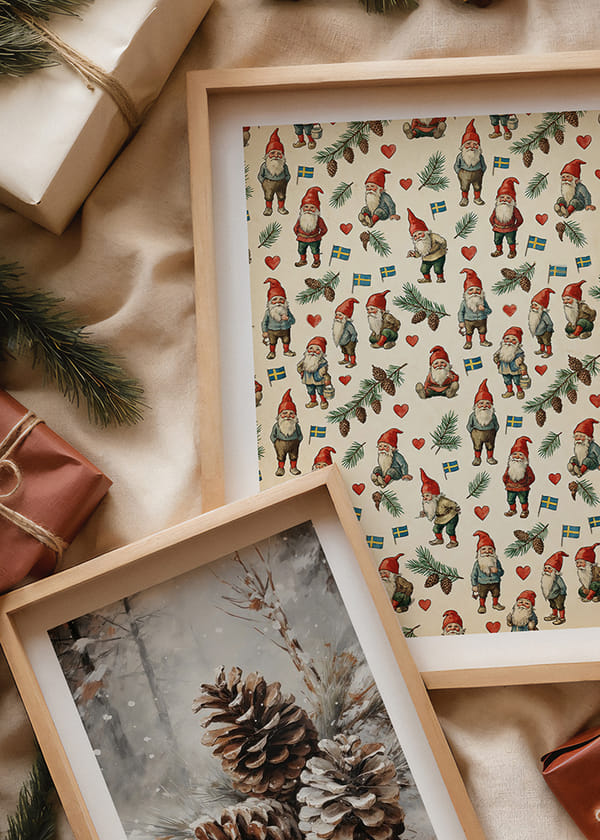 Poster Scandinavian Holiday Spirit crossfade