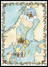 Julestemning over et nordisk eventyrlandskab-0