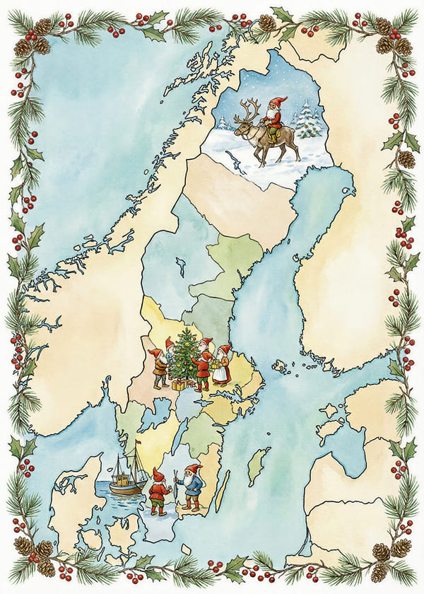 Poster Festive Nordic Exploration