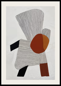 Las formas abstractas crean un equilibrio armonioso y atraen al espectador.-2