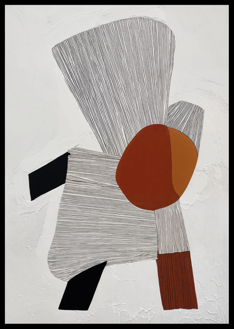 Abstraktné tvary vytvárajú harmonickú rovnováhu a priťahujú diváka.-12