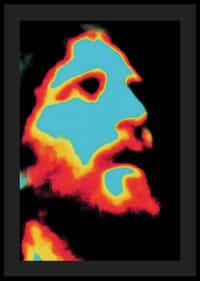 Farebný plagát s intenzívnou a tajomnou aurou.-4