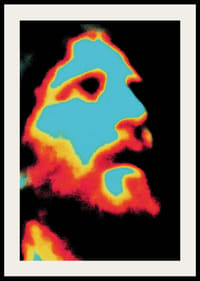 Farbenfrohes Poster mit einer intensiven und geheimnisvollen Ausstrahlung.-4