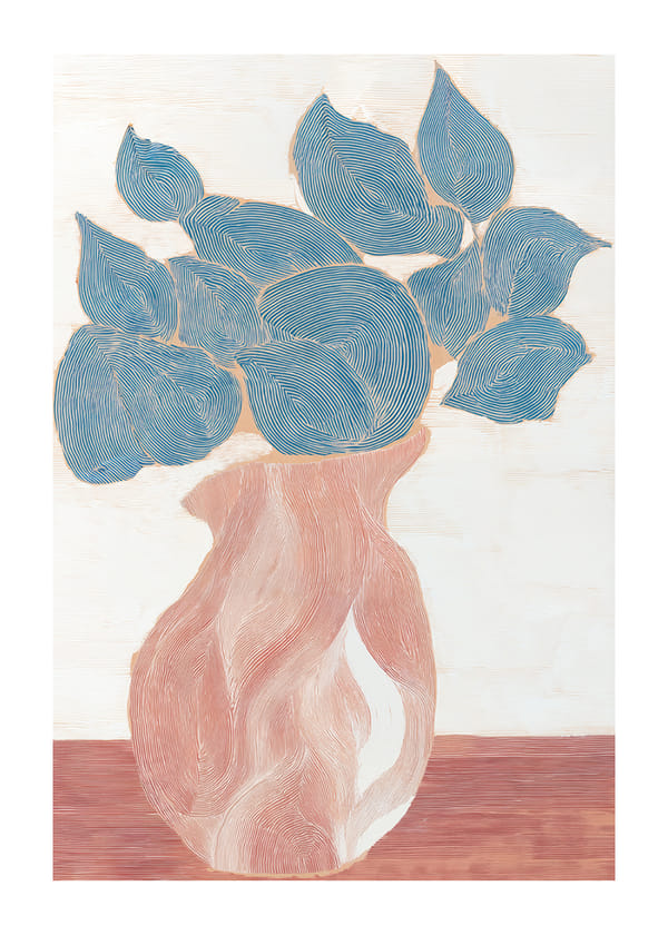 Poster Whimsical Foliage