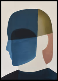 Farebné tiene, ktoré sa hrajú s výraznými tvarmi.-2