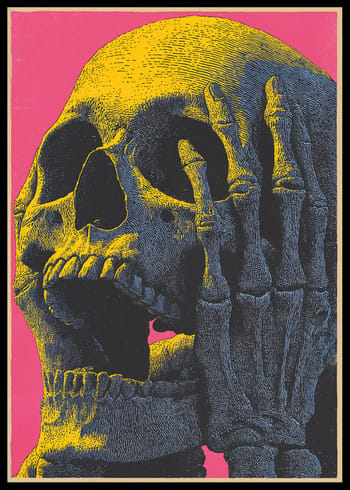 Poster Skeletal Muse