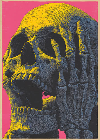 Plagát Skeletal Muse