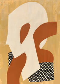 Organische Formen in Goldtönen erzeugen ein harmonisches Gefühl.-3