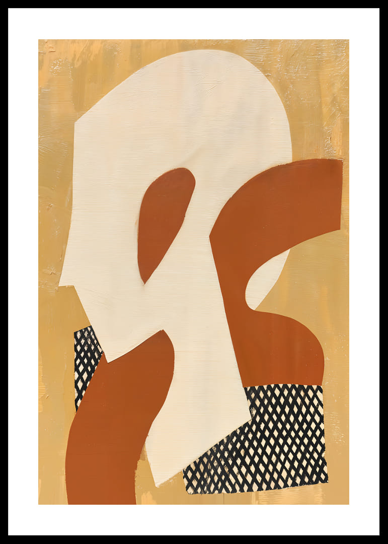 Organische Formen in Goldtönen erzeugen ein harmonisches Gefühl.-12