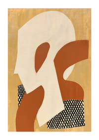 Organische Formen in Goldtönen erzeugen ein harmonisches Gefühl.-1